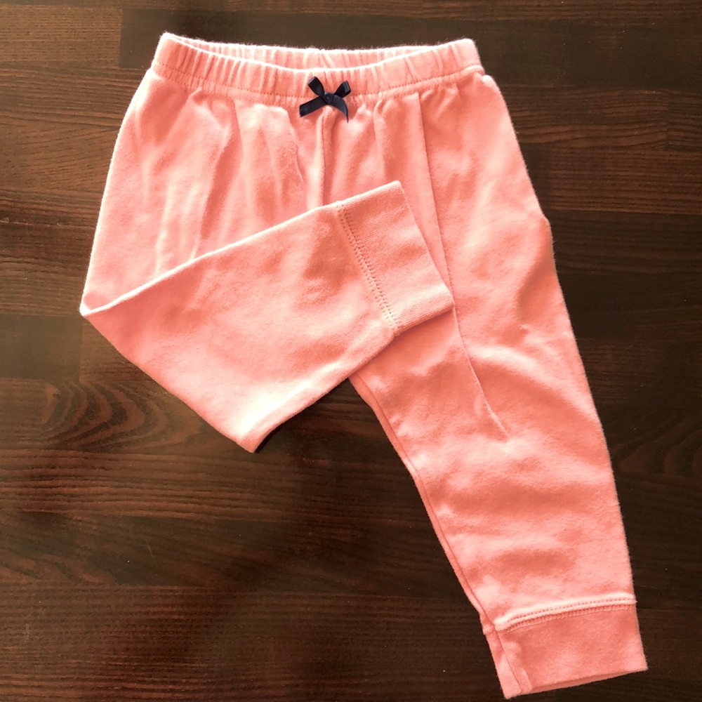 Pink toddler sweatpants